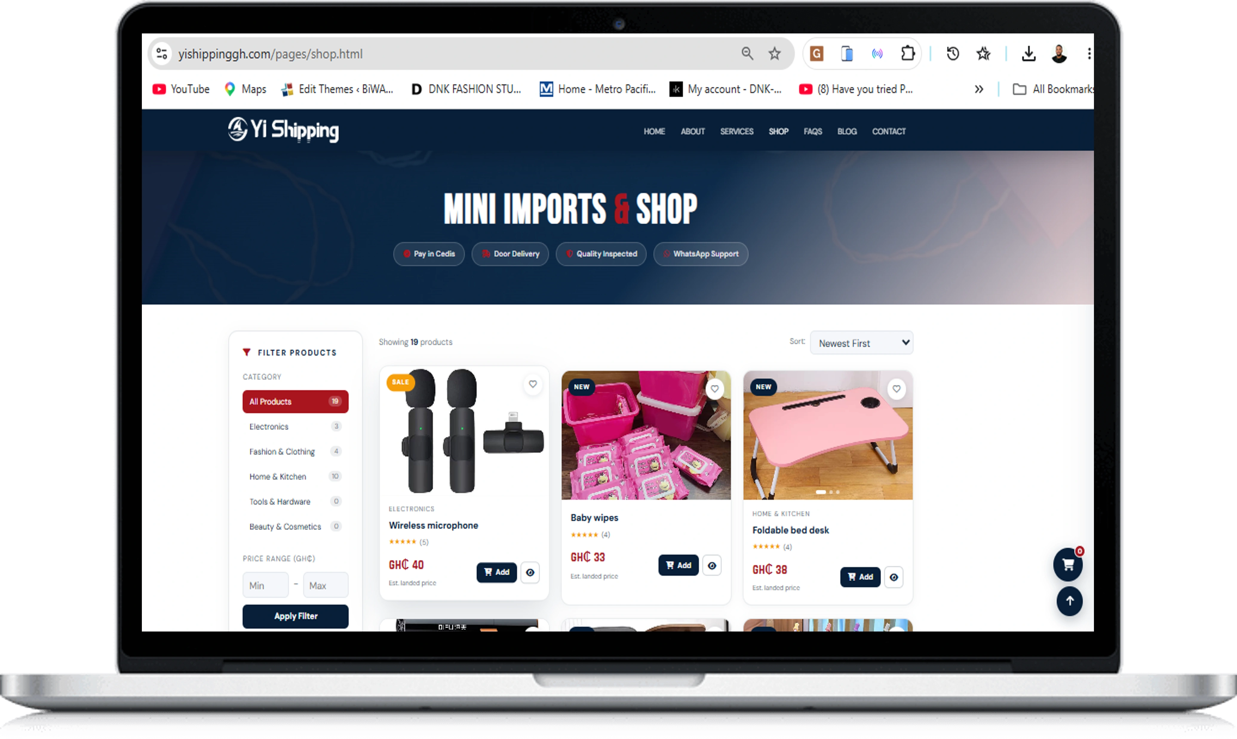 Yi Shipping Mini Imports